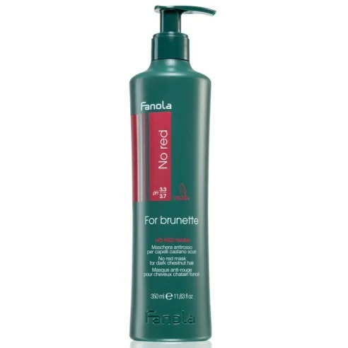 Fanola - No Red for Brunette Mask 350 ml