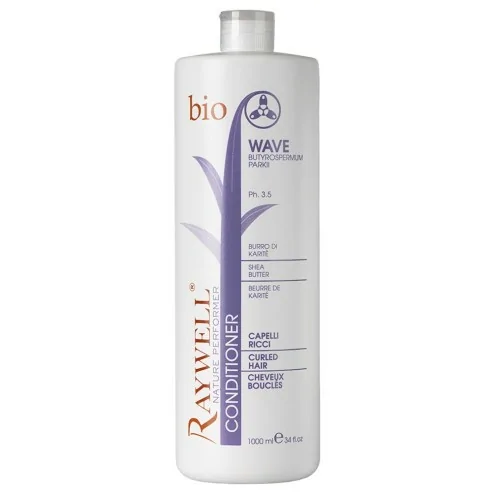 Raywell - Acondicionador para Cabellos Rizados Bio Wave 1000 ml