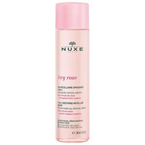 Nuxe - Agua Micelar Calmante 3 en 1 Very Rose 200 ml