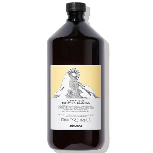 Davines - Champú Anticaspa NaturalTech Purifying 1000 ml