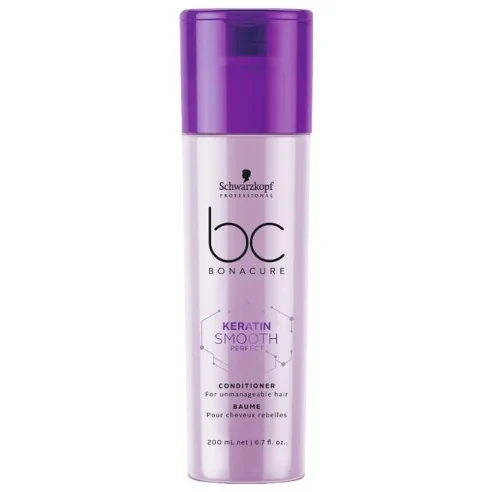 Schwarzkopf - Acondicionador Antiencrespamiento BC Bonacure Keratin Smooth Perfect 200 ml