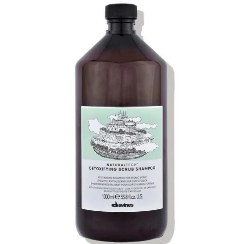 Davines - Champú Limpiador NaturalTech Detoxifyng 1000 ml