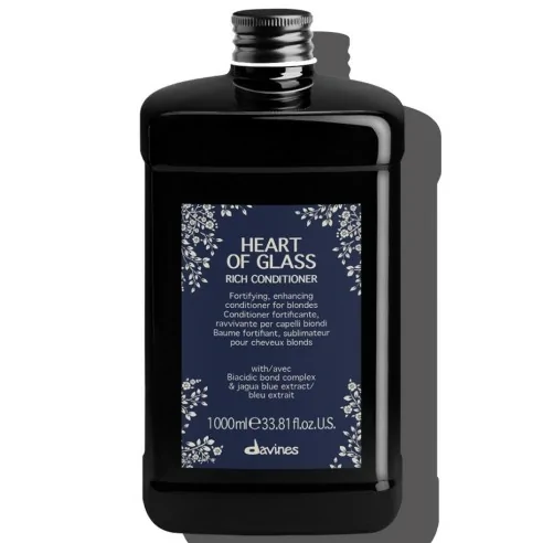 Davines - Acondicionador para cabellos Rubios Heart Of Glass 1000 ml