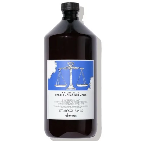 Davines - Champú Antigrasa NaturalTech Rebalancing 1000 ml