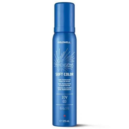 Goldwell - Farbe Schaum Licht Abmessungen Weiche Farbe 10V Violett 125 ml