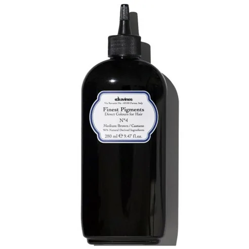 Davines - Gel de Coloración Castaño Finest Pigments Nº4 Medium Brown 280 ml