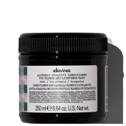 Davines - Acondicionador con Pigmentos Azul Turquesa Alchemic Teal 250 ml