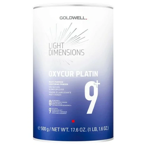 Goldwell - Bleichpulver Licht Abmessungen Oxycur Platin 500 g