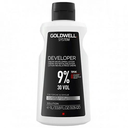 Goldwell - Sistema Topchic Lozione per Sviluppatori 9% 30 vol 1000ml