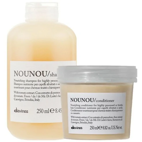 Davines - Pack Nounou Champú 250 ml + Acondicionador 250 ml