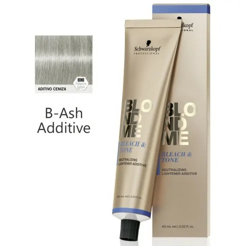 Schwarzkopf - BlondMe Bleach & Tone B-Ash Additive 60 ml