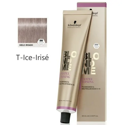 Schwarzkopf - Crema Matizadora Pastel BlondMe T-Ice-Irisé 60 ml