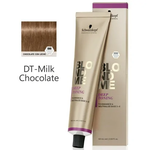 Schwarzkopf - Crema Matizadora Intensa BlondMe DT-Milk Chocolate 60 ml