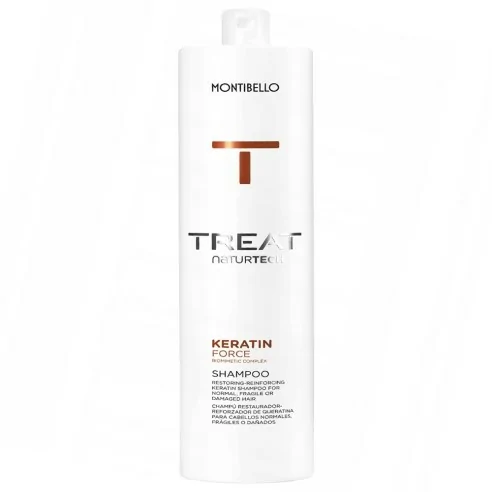 Montibello - Champú de Queratina Treat NaturTech Keratin Force 1000 ml