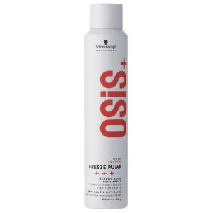 Schwarzkopf - Laca de Fijación Fuerte Sin Aerosol OSiS+ Freeze Pump 200 ml