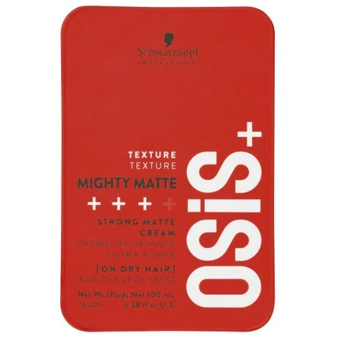 Schwarzkopf - Crema de Fijación Fuerte OSiS+ Mighty Matte 100 ml