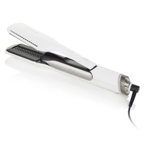 ghd - Plancha de Pelo de Aire Caliente 2 en 1 Duet Style White