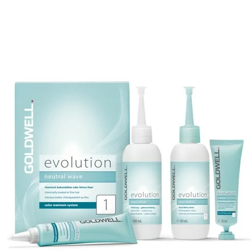 Goldwell - Set Evolution Neutral Wave 1 Permanente Para Cabello Fino