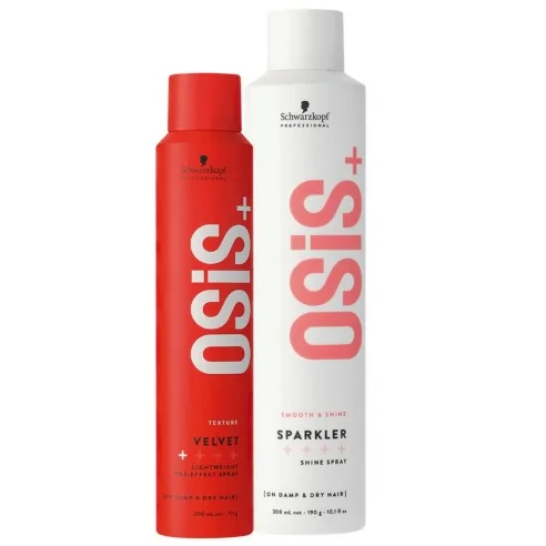 Schwarzkopf - Pack Osis+ Velvet 200 ml + Sparkler 300 ml