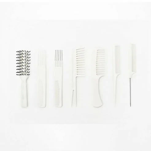 set de 7 peines gea white - bifull