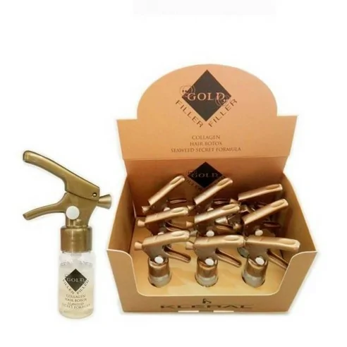 Kleral System - Semi di Lino - Caja de 9 Unds. Gold Filler Hair botul 10 ml