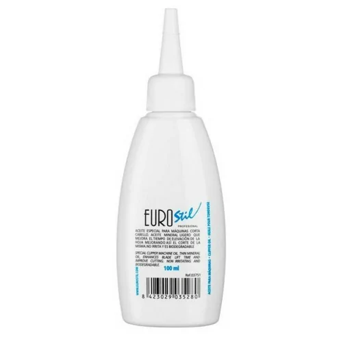 Eurostil - 03751 - Aceite de engrase para Máquina de pelar 100ml