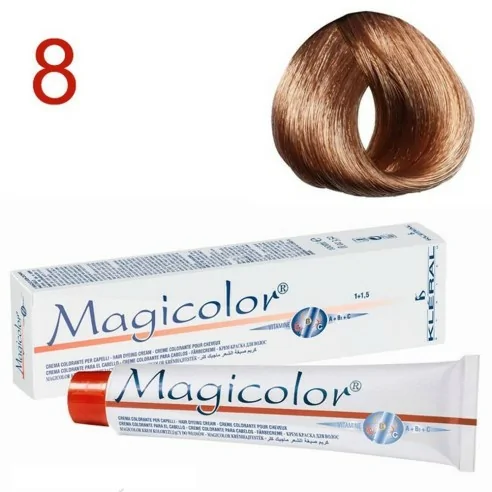 Kleral System - Tinte Magicolor 8 Rubio Claro- 100 ml