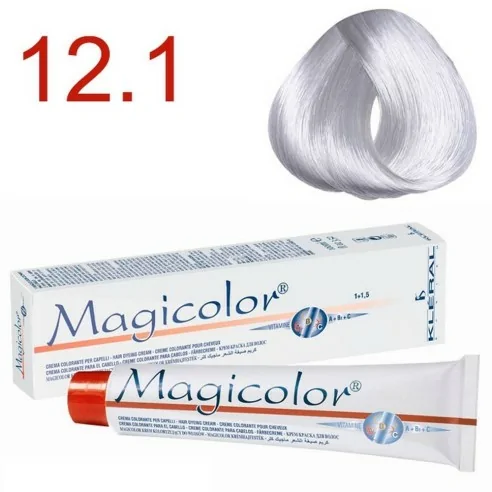 Kleral System - Tinte Magicolor 12.1 Gris Plata 100 ml