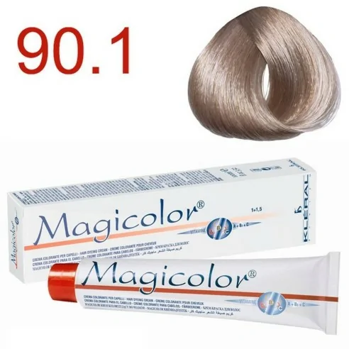 Kleral System - Tinte Magicolor 90.1 Rubio Beige Ceniza 100 ml