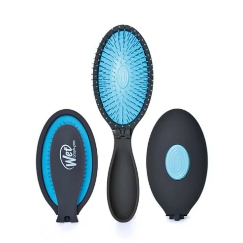 Wet Brush - Cepillo Ovalado Plegable Pop Fold Blue