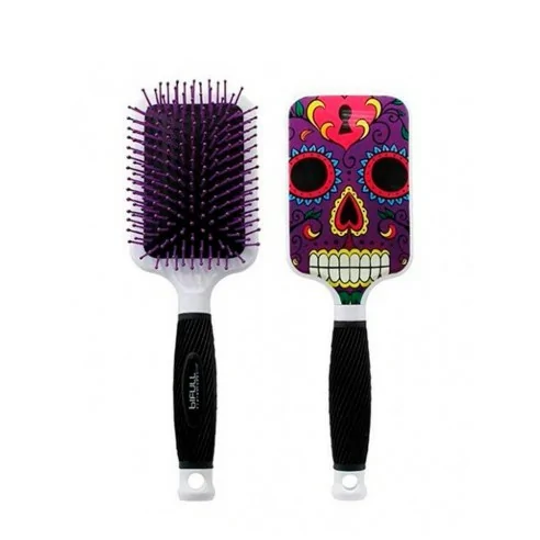 Bifull - Cepillo Raqueta Calavera Morado